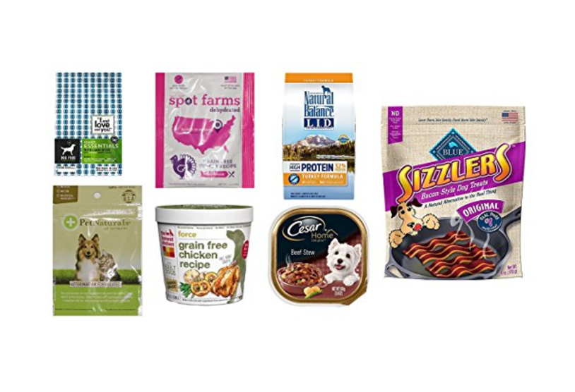 Amazon Dog Food and Treats Sample Box
