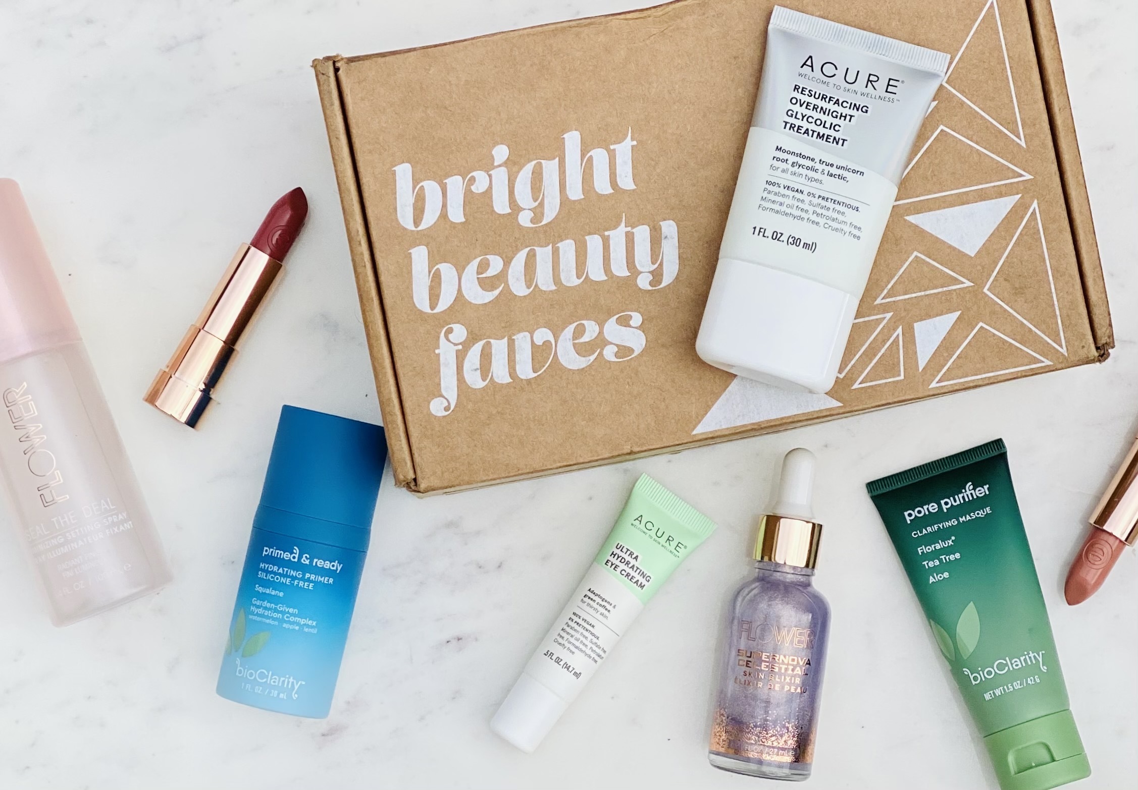 Bright Beauty Faves
