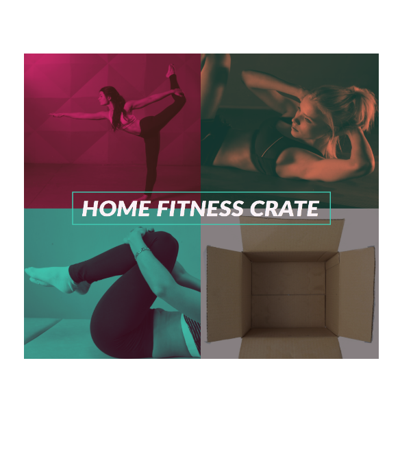 Home fitness crate