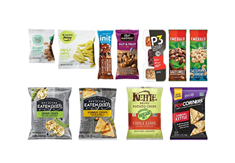 Amazon Snack Sample Box