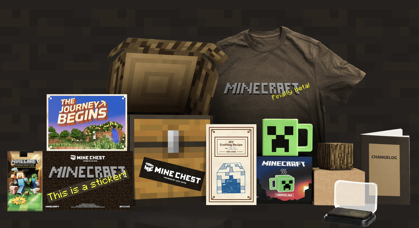 Minecraft T-shirt Club