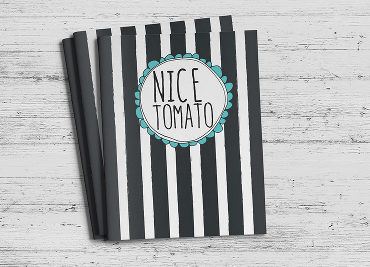 Nice Tomato Color Folios