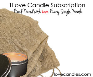1Love Candle Subscription Bag