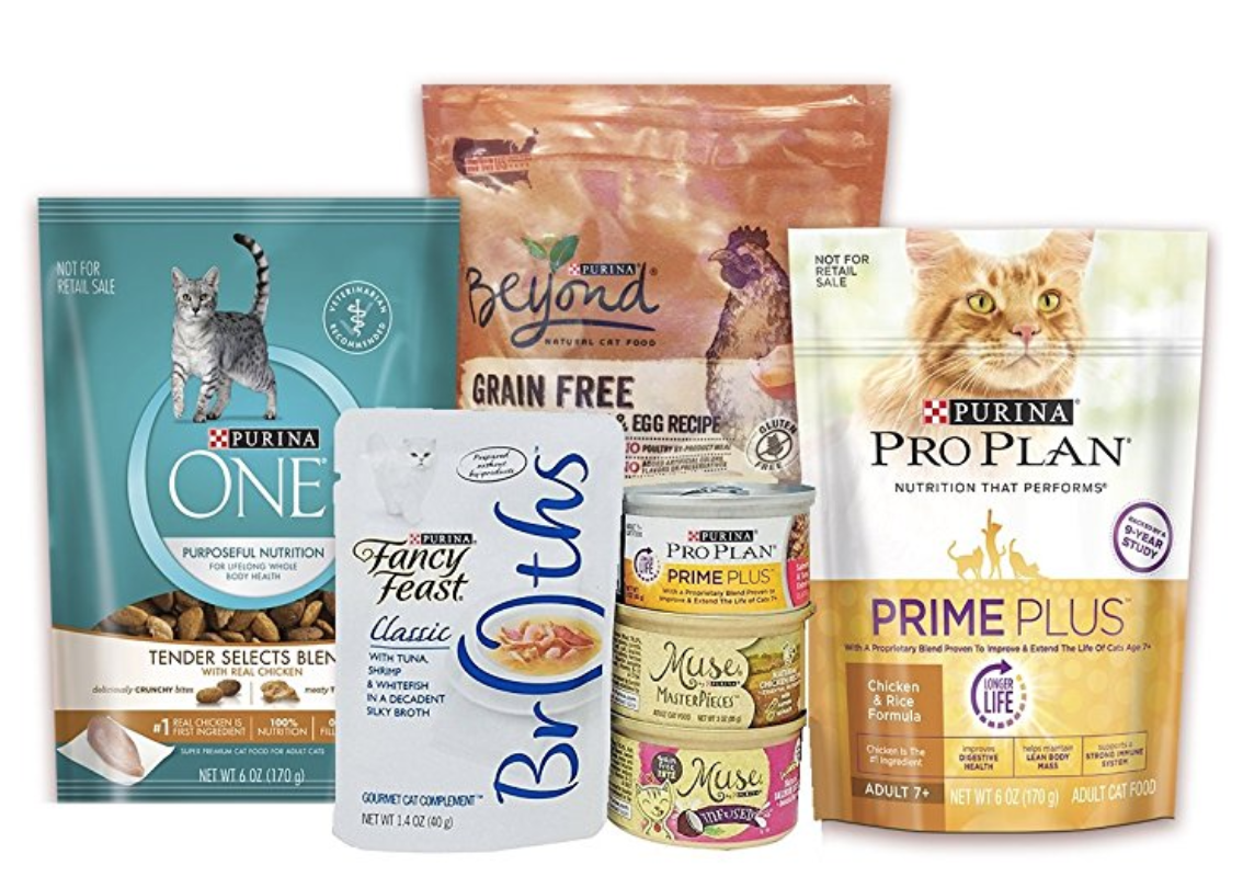 Amazon Cat Food Sample Box