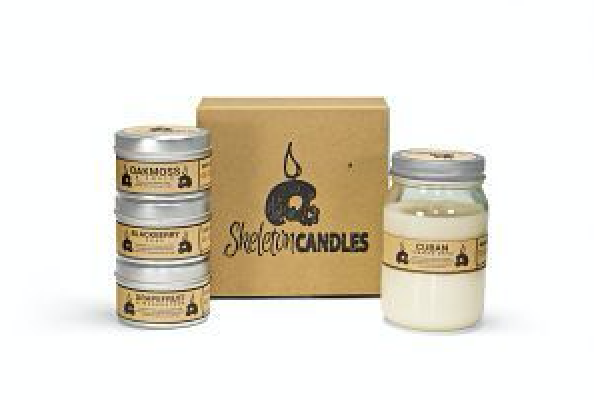 Skeleton Candles Soy Candle Box Subscription