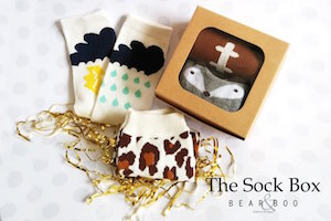 Sock Box by Bear & Boo