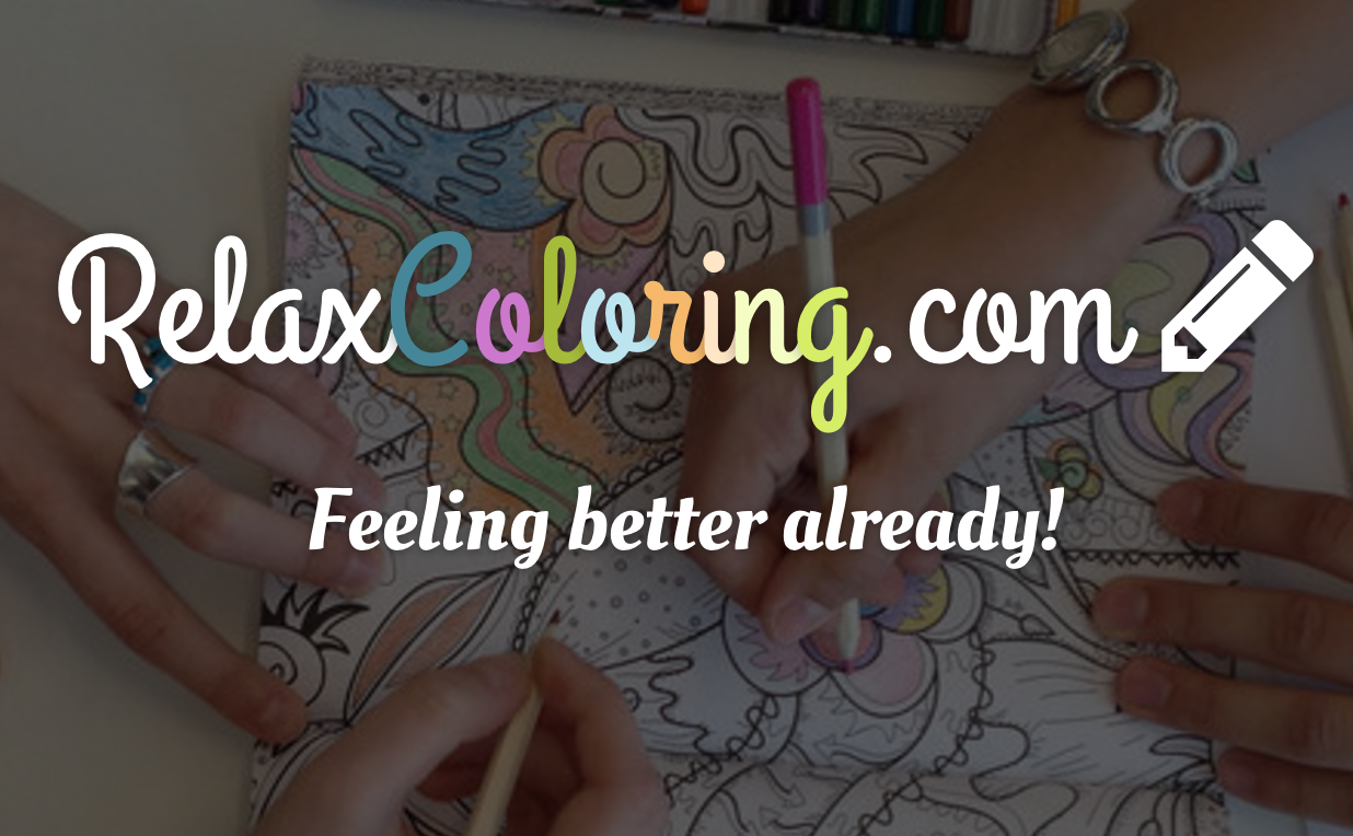 Relax Coloring Box
